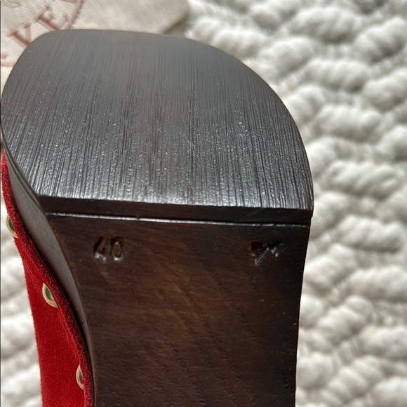 NWT! Penelope Chilvers Arusha Suede Muel - Picture 3 of 15